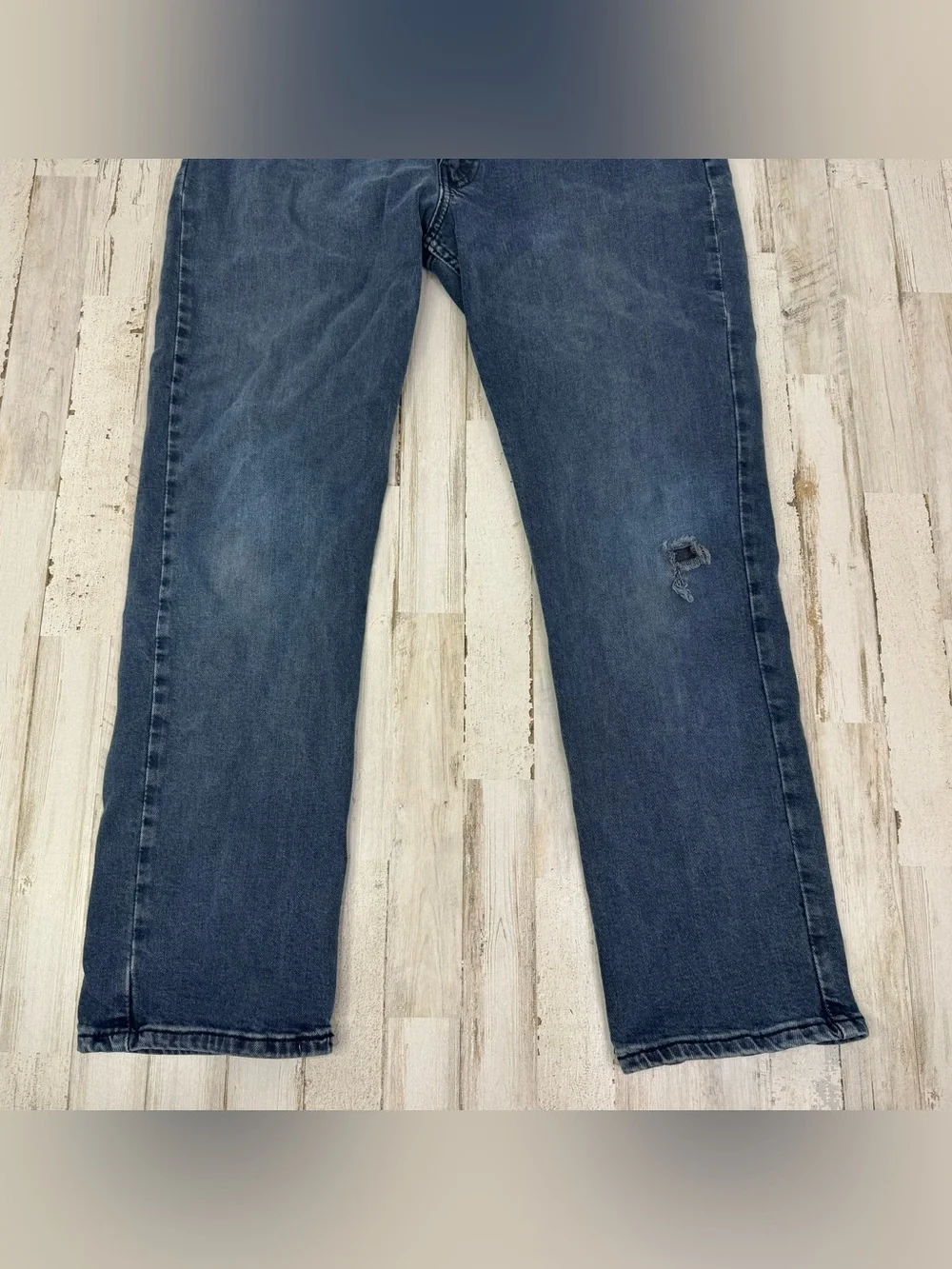 Vintage Levis 511 Pants Jeans Men 38x29 Denim Stretch Gray Straight